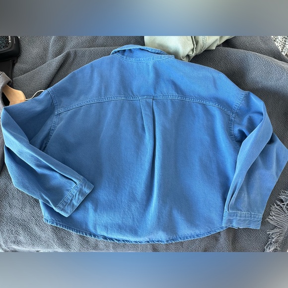 Zara cropped cotto shirt - Picture 4 of 5